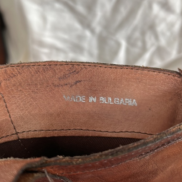 Western boot, for ladies, made in Bolivia. Brown leather size 9. - Picture 4 of 8